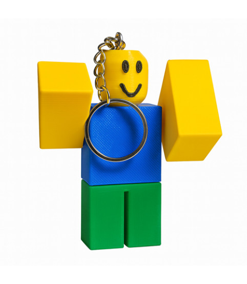 Брелок Нуб Roblox / Roblox Noob Keychain 3Д Друк