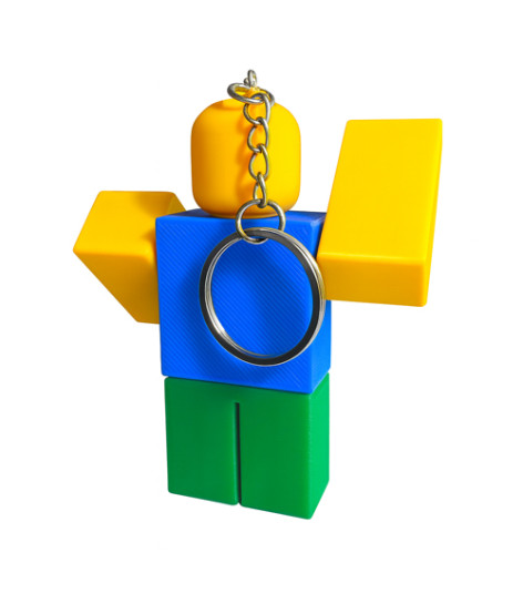 Брелок Нуб Roblox / Roblox Noob Keychain 3Д Друк Брелок Нуб Roblox / Roblox Noob Keychain 3Д Друк