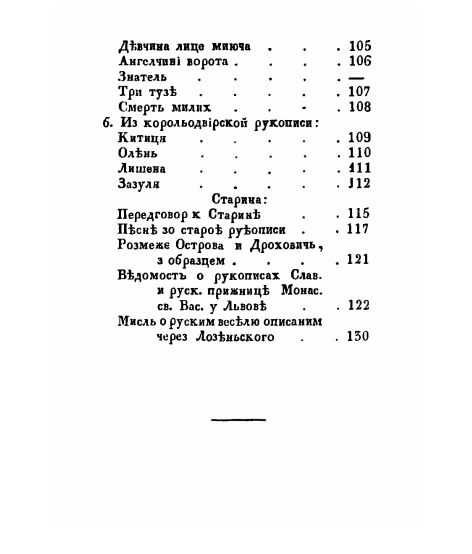 Русалка Дністрова. Збірка Русалка Дністрова. Збірка