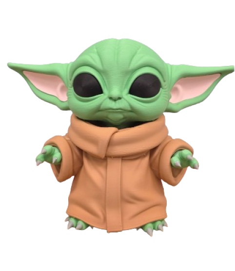 Грогу Baby Yoda The Mandalorian | Фігурка Грогу Бебі Йода Мандалорець 3Д Друк