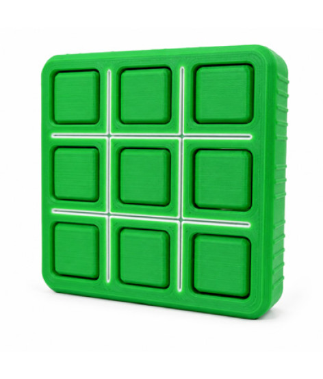 Настільна логічна гра Хрестики-нулики з поворотними фішками / 3D Printed Tic-Tac-Toe Board Game with Rotating Tiles 3Д Друк